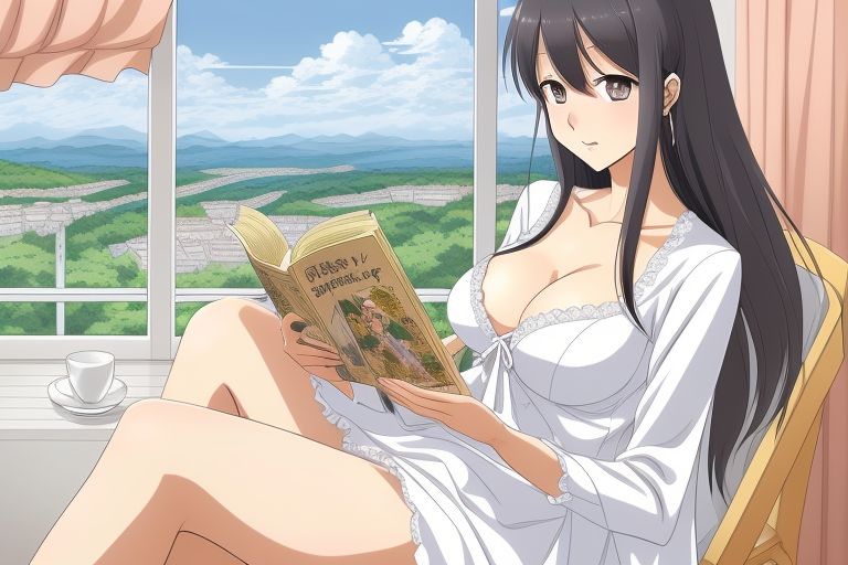 reading my manga